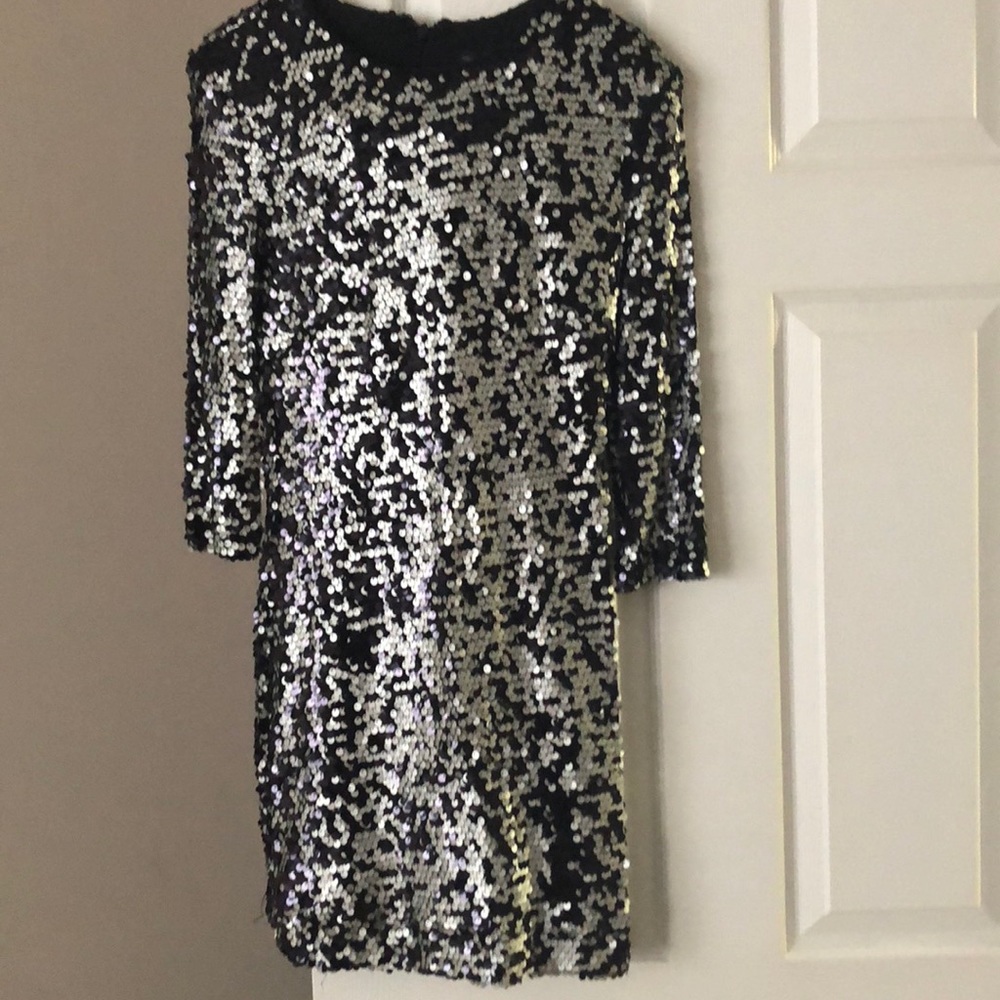 Sequins Dress Black / Sliver - Picture 1 of 2
